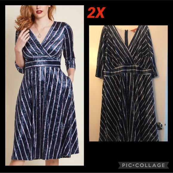 ModCloth Dress ~ Size 2X - Picture 3 of 5